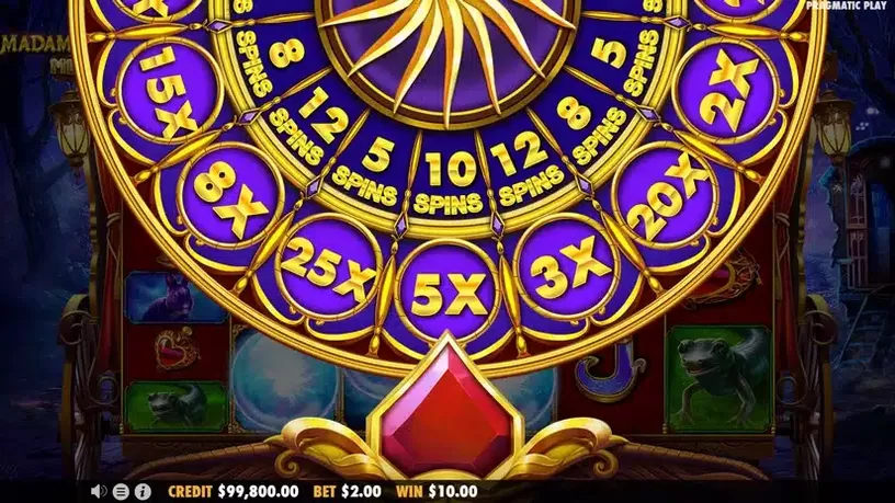 Madame Mystique Megaways slot screenshot 3