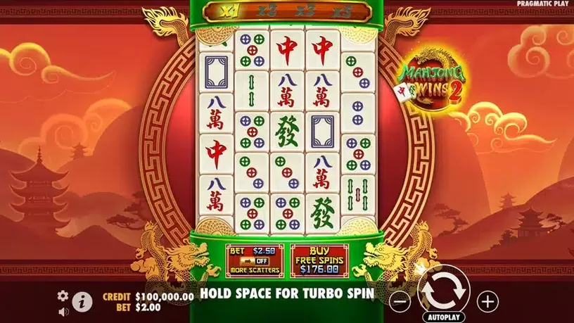 Mahjong Wins 2 slot screenshot 1