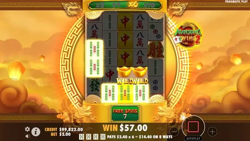 Mahjong Wins 2 slot screenshot 5