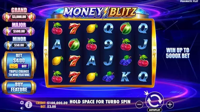 Money Blitz slot screenshot 1