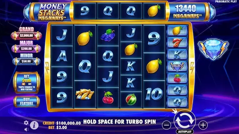 Money Stacks Megaways slot screenshot 1
