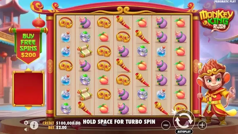 Monkey King Rush slot screenshot 1
