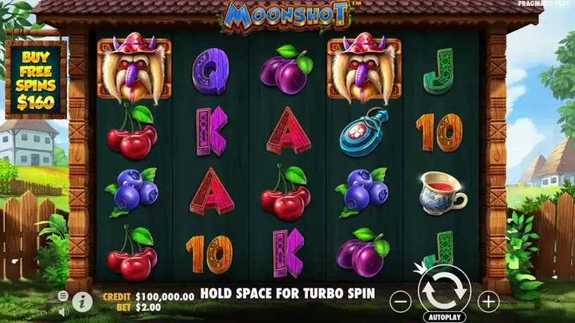 Moonshot slot screenshot 1