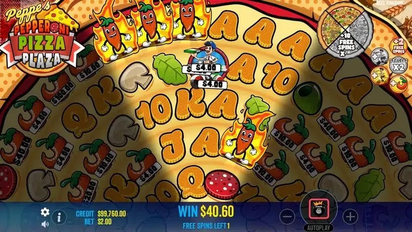 Peppe’s Pepperoni Pizza Plaza slot screenshot 6