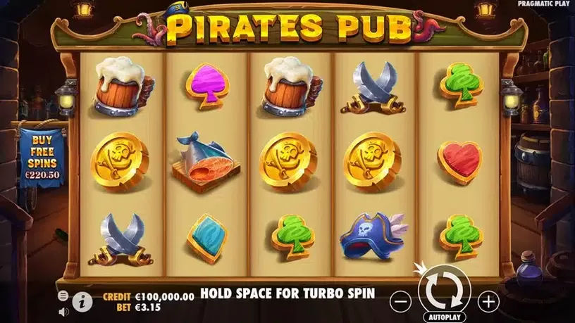 Pirates Pub slot screenshot 1
