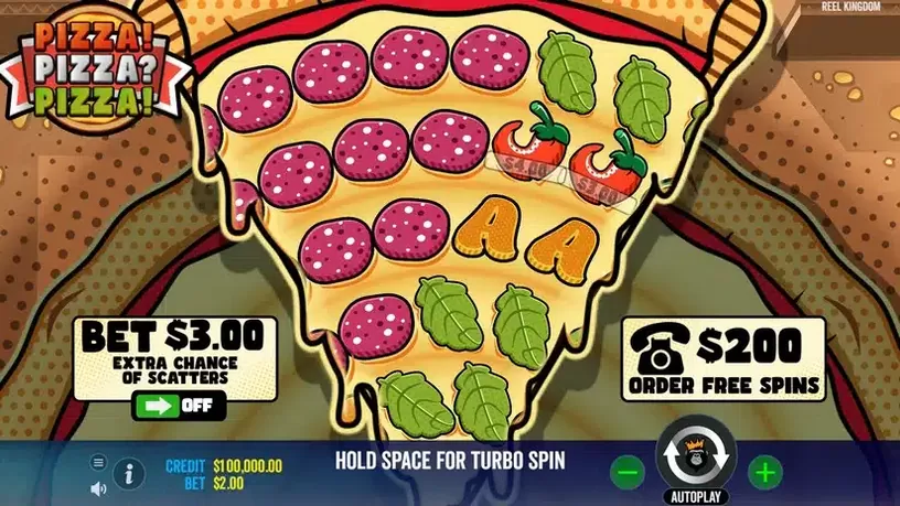 PIZZA! PIZZA? PIZZA! slot screenshot 1