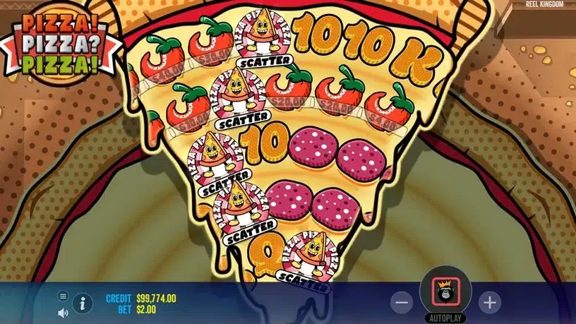PIZZA! PIZZA? PIZZA! slot screenshot 2