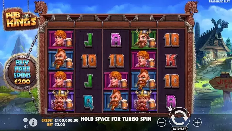 Pub Kings slot screenshot 1