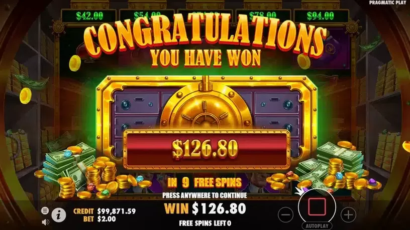 Reel Banks slot screenshot 6