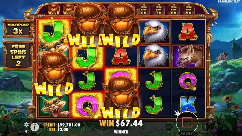 Release the Bison slot screenshot 6
