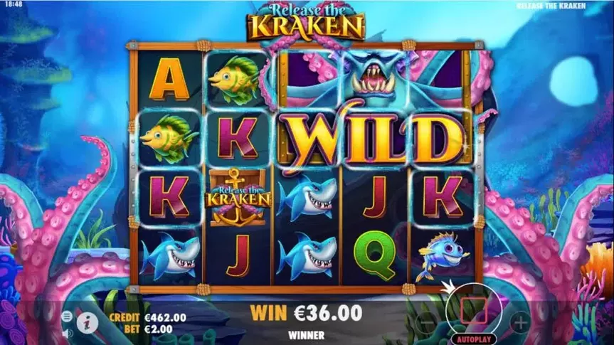 Release the Kraken slot screenshot 4