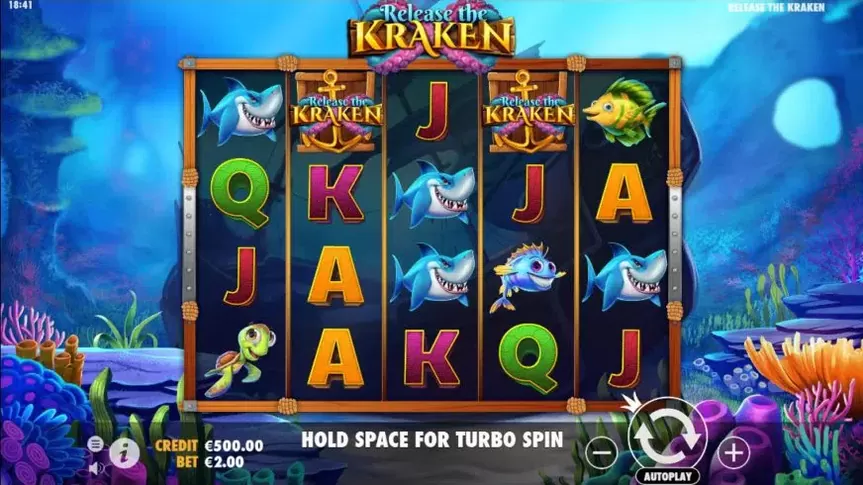 Release the Kraken slot screenshot 1