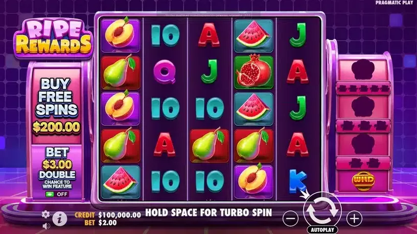 Ripe Rewards slot screenshot 1