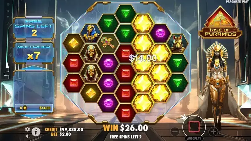 Rise of Pyramids slot screenshot 5