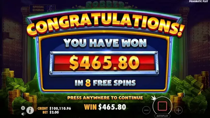 Robber Strike slot screenshot 6