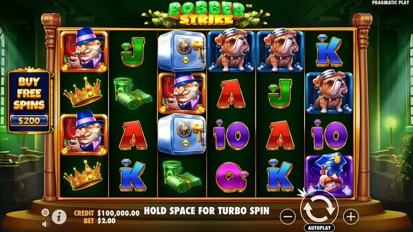 Robber Strike slot screenshot 1