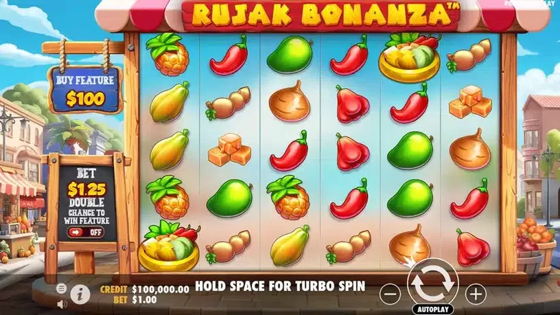 Rujak Bonanza slot screenshot 1
