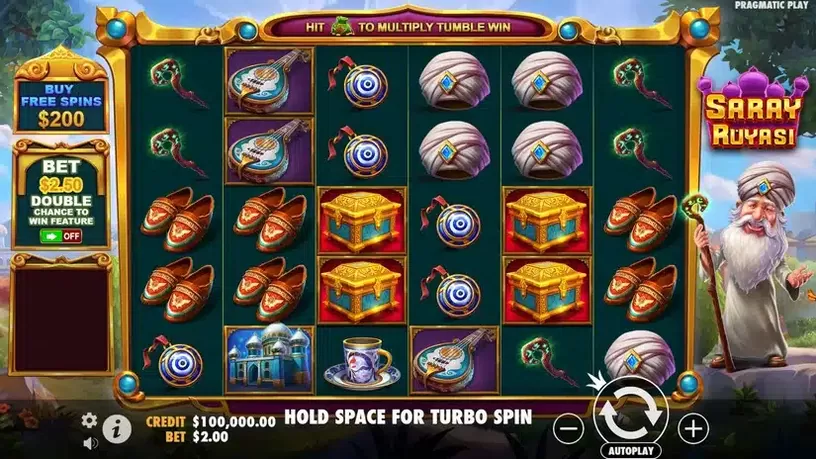 Saray Ruyasi slot screenshot 1