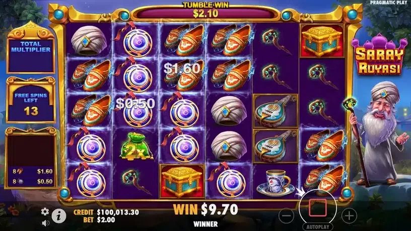 Saray Ruyasi slot screenshot 6