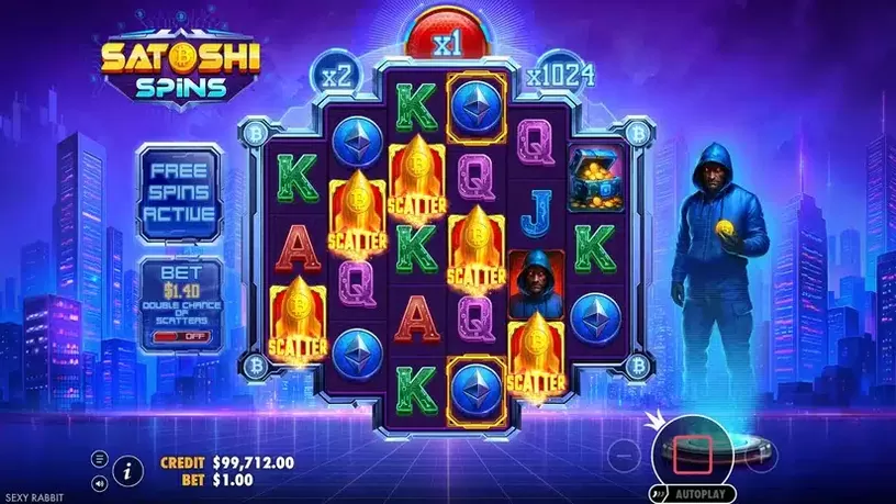Satoshi Spins slot screenshot 3