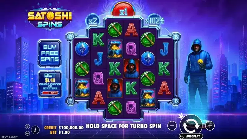 Satoshi Spins slot screenshot 1