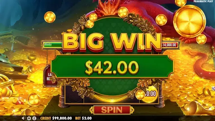 Sleeping Dragon slot screenshot 6