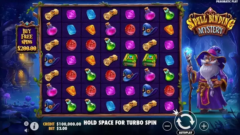 Spellbinding Mystery slot screenshot 1