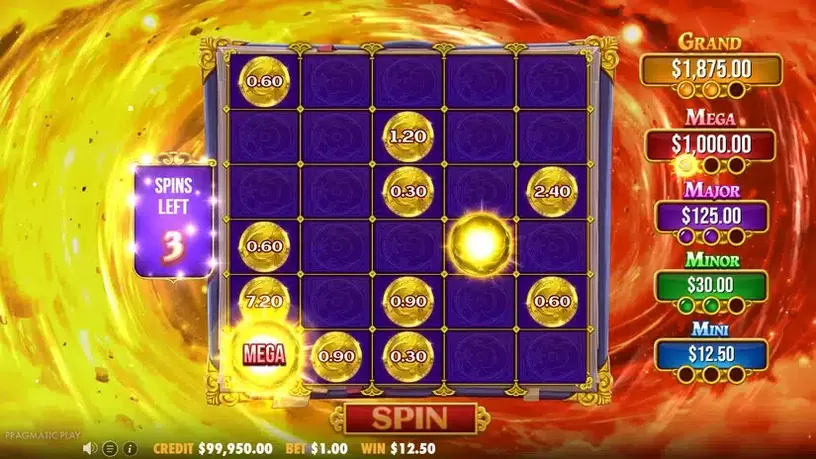 Spellmaster slot screenshot 5