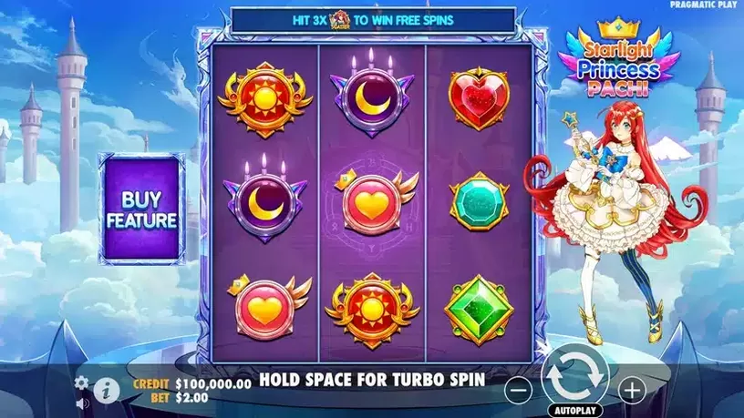 Starlight Princess Pachi slot screenshot 1