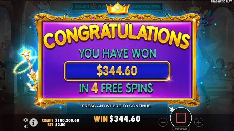 Starlight Princess Pachi slot screenshot 6