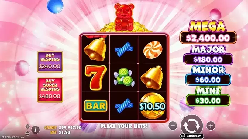 Super Gummy Strike slot screenshot 1