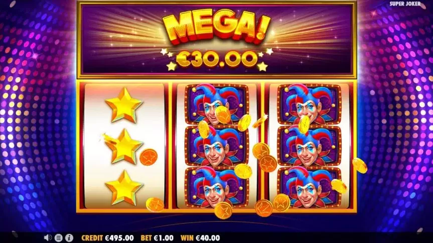 Super Joker slot screenshot 5