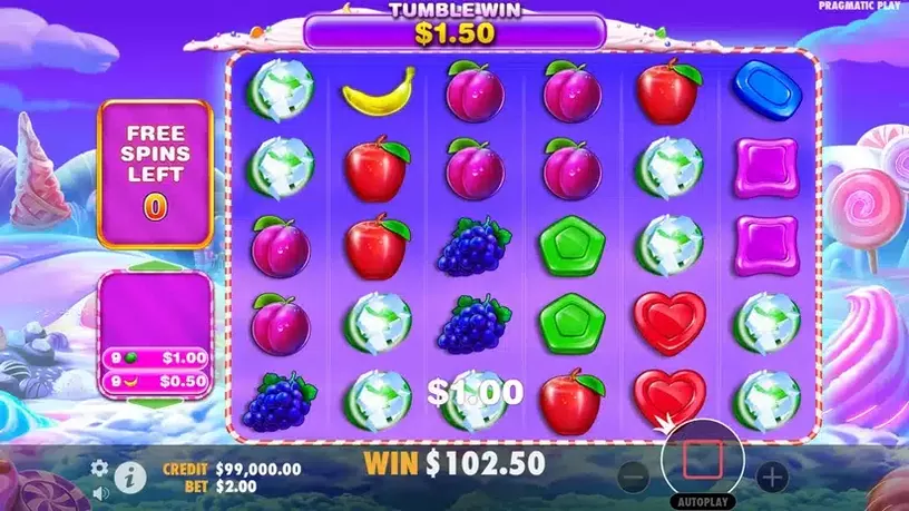 Sweet Bonanza 1000 slot screenshot 5