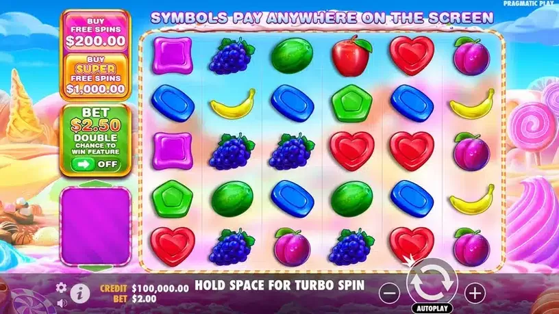 Sweet Bonanza 1000 slot screenshot 1