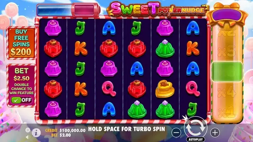 Sweet Powernudge slot screenshot 1