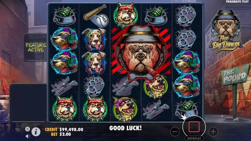 The Big Dawgs slot screenshot 2