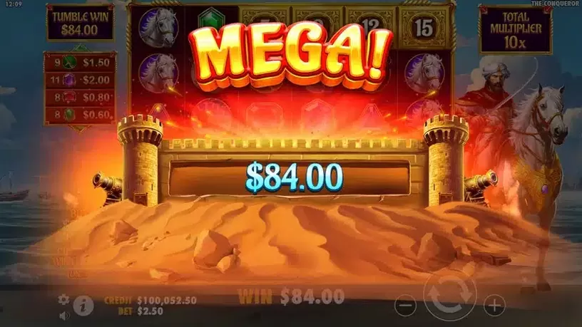 The Conqueror slot screenshot 5