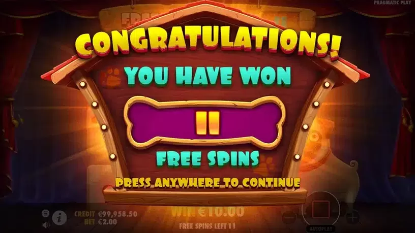 The Dog House Dice Show slot screenshot 5