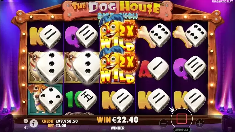 The Dog House Dice Show slot screenshot 6