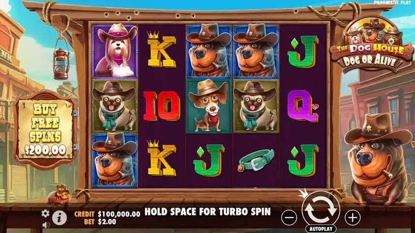 The Dog House – Dog or Alive slot screenshot 1