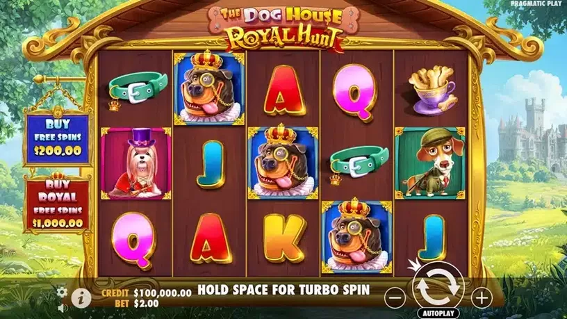 The Dog House – Royal Hunt slot screenshot 1