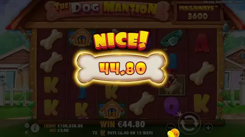 The Dog Mansion Megaways slot screenshot 4