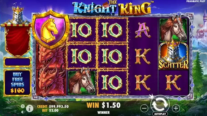The Knight King slot screenshot 5