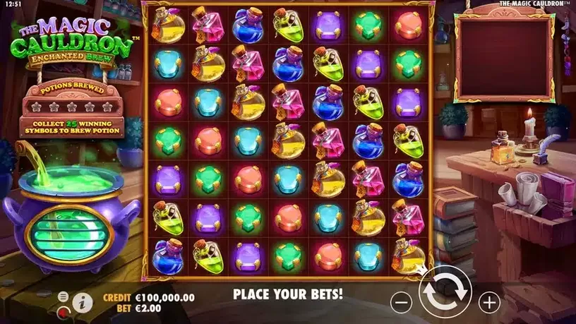 The Magic Cauldron – Enchanted Brew slot screenshot 1