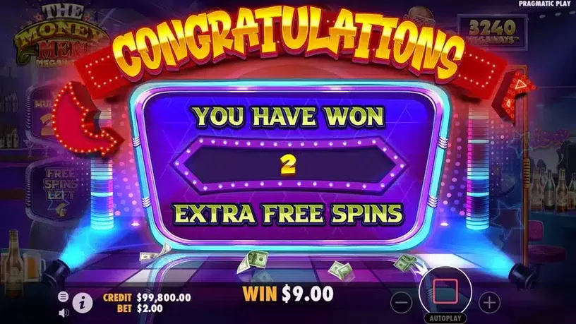 The Money Men Megaways slot screenshot 5