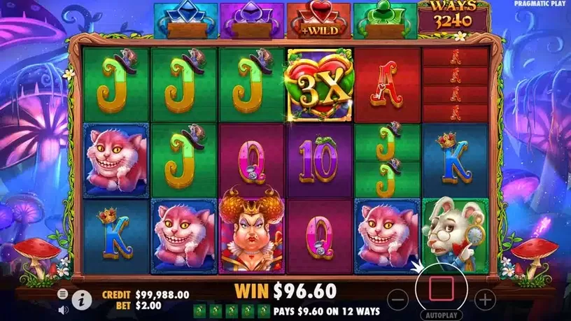 The Red Queen slot screenshot 8