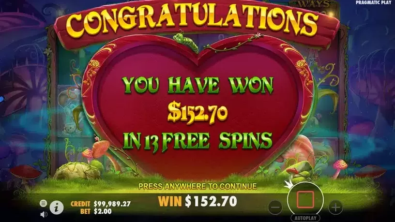 The Red Queen slot screenshot 9