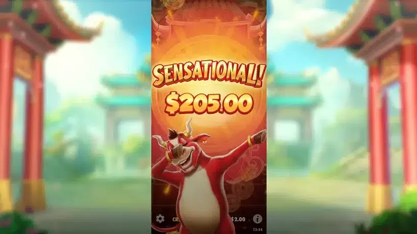Touro Sortudo slot screenshot 5
