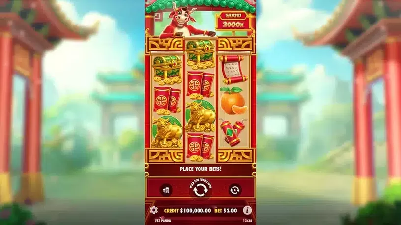 Touro Sortudo slot screenshot 1