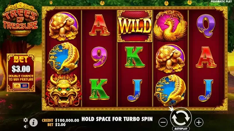 Trees of Treasure slot screenshot 1
